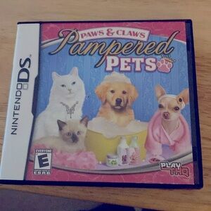 Nintendo DS Paws and Claws Pampered Pets game